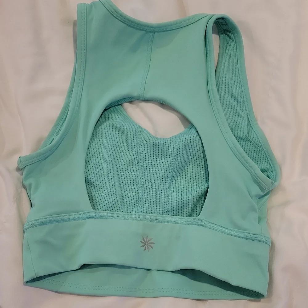 Athleta Women's Mint Green Sports Bra